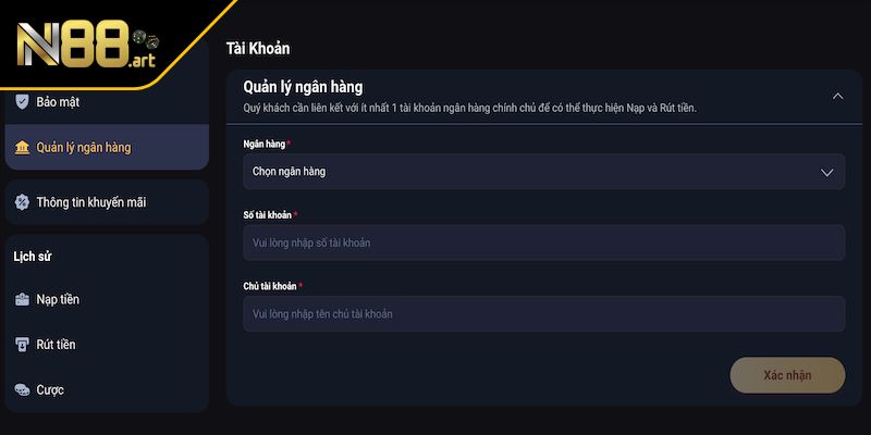Quy định bảo mật các khoản giao dịch của hội viên