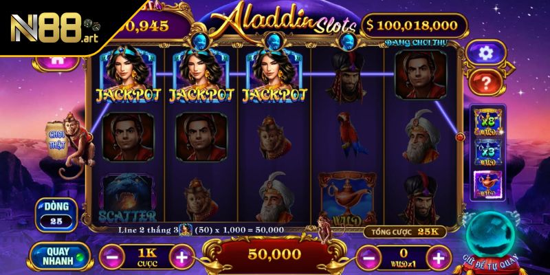 Tìm hiểu về siêu phẩm quay hũ Aladdin
